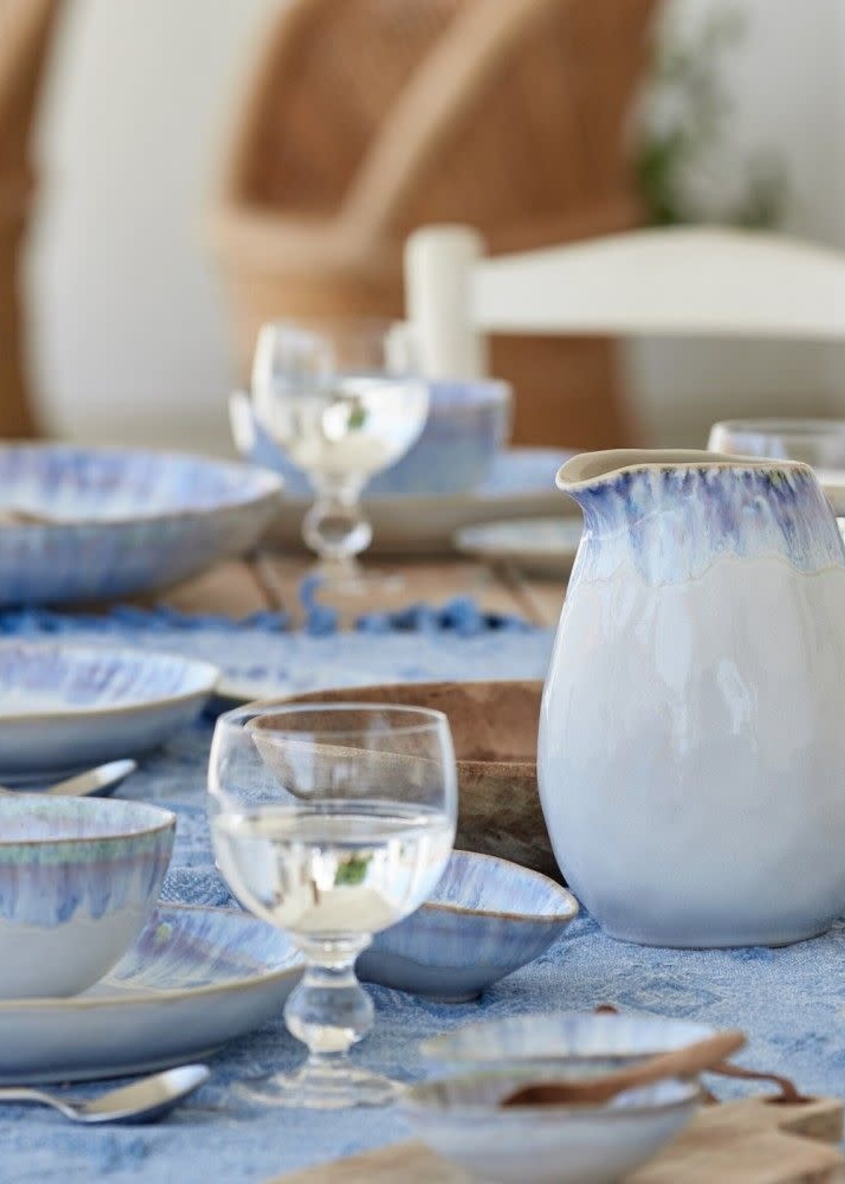 Brisa Ria Blue Pitcher