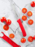 Red Serrated Tomato Knife