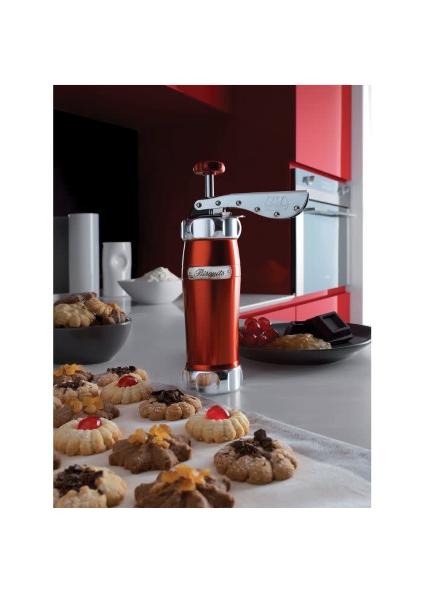 Marcato Biscuit Maker Red