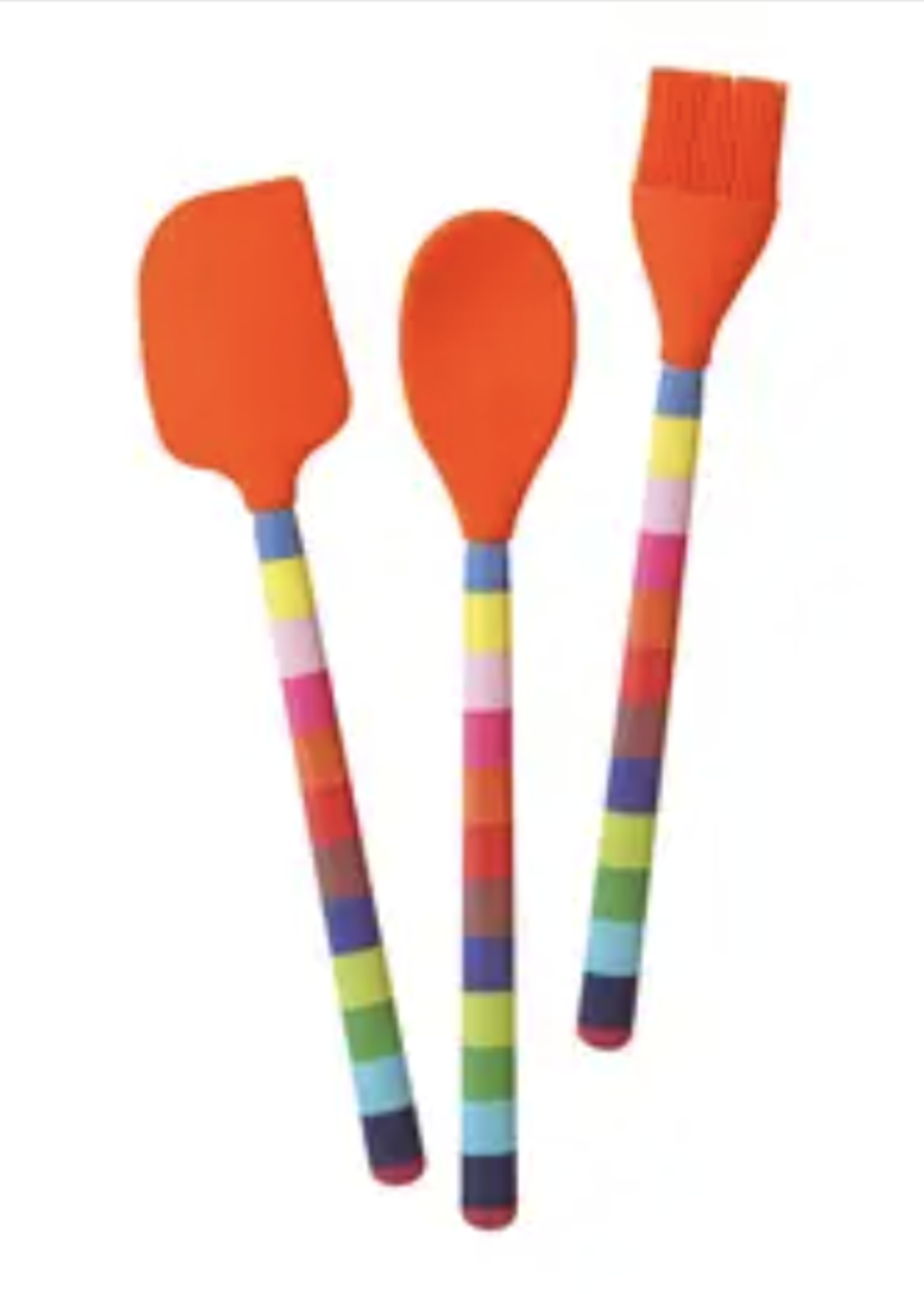 French Bull Jelly Bean Silicone Utensil 3-Piece Set
