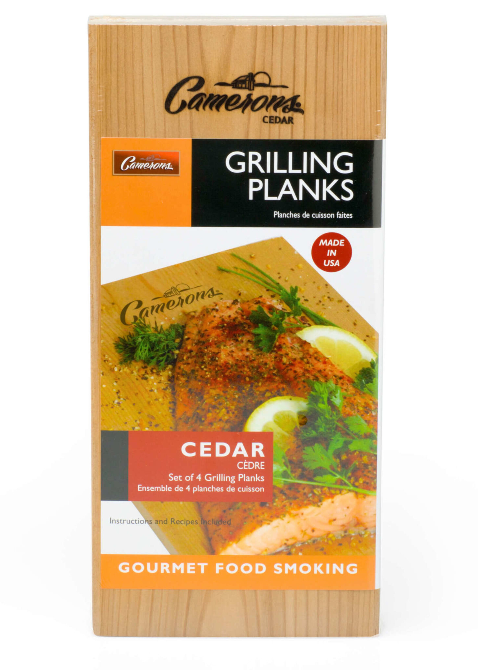 Camerons Cedar/Alder Grilling Planks s/4