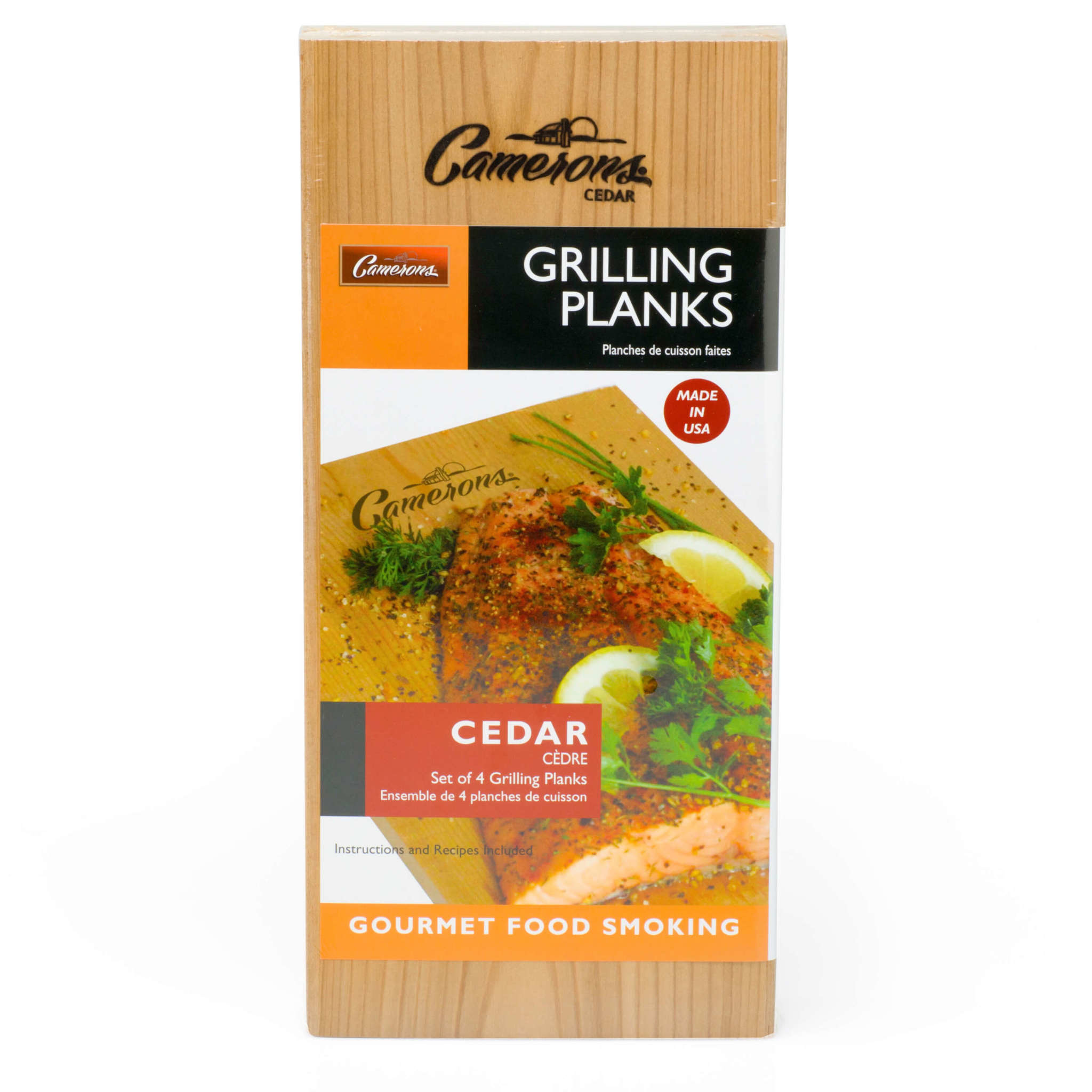 Camerons Cedar Grilling Planks s/4 The Kitchen Table