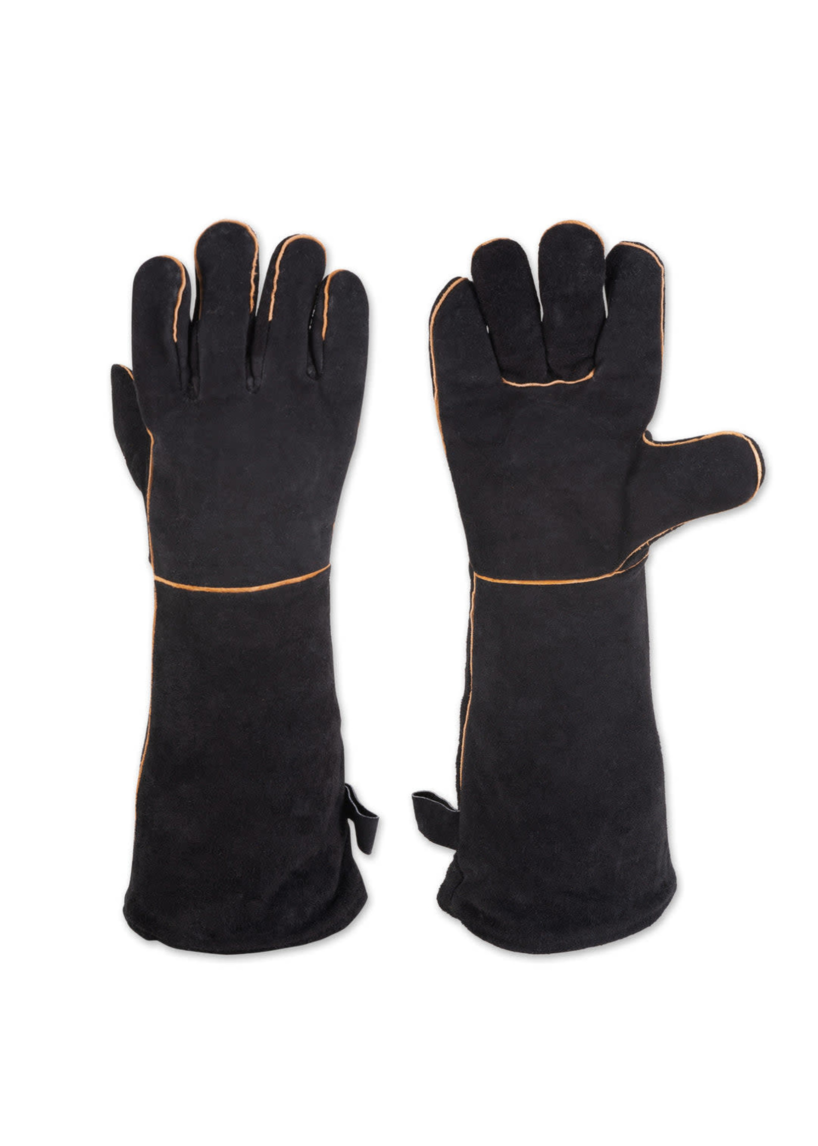 RSVP Leather Grill Gloves Black