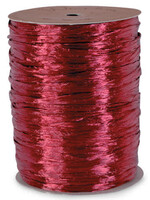 Pearlized Burgundy Raffia