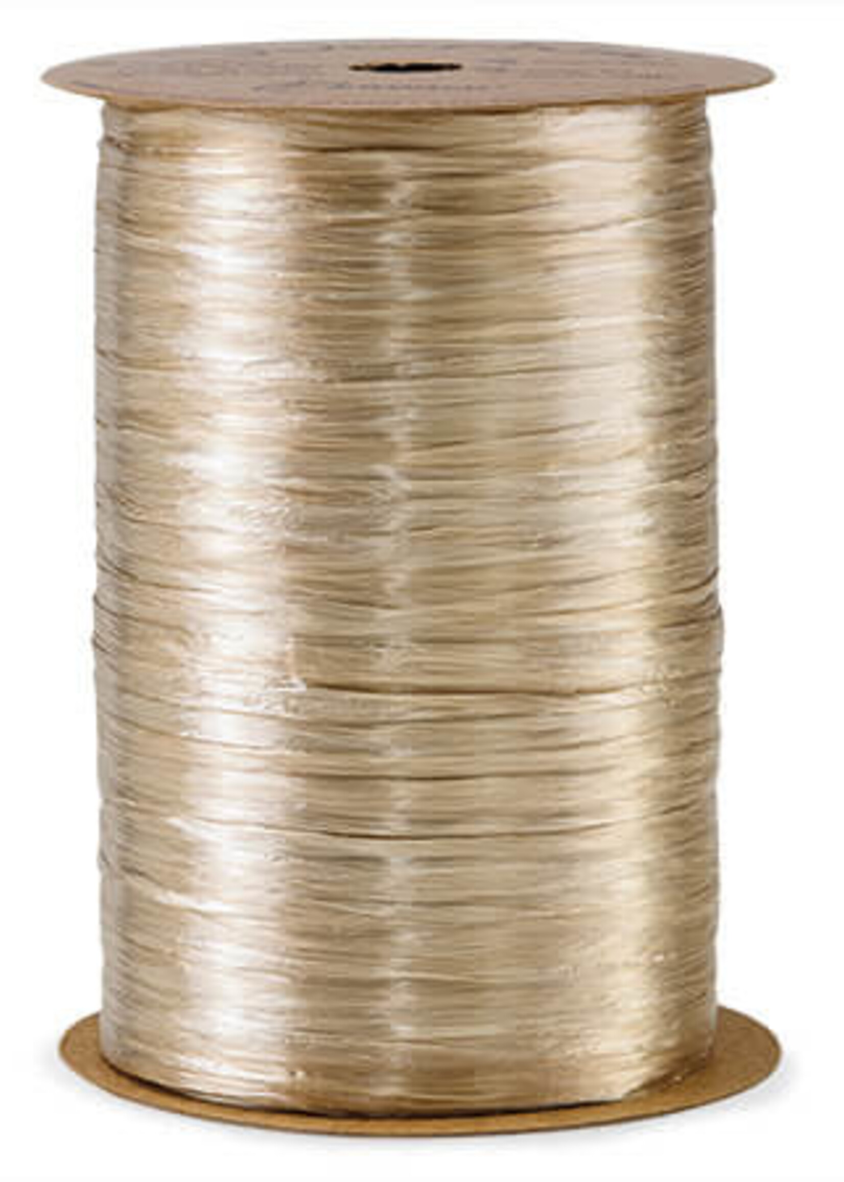 Pearlized Ivory Buff Raffia