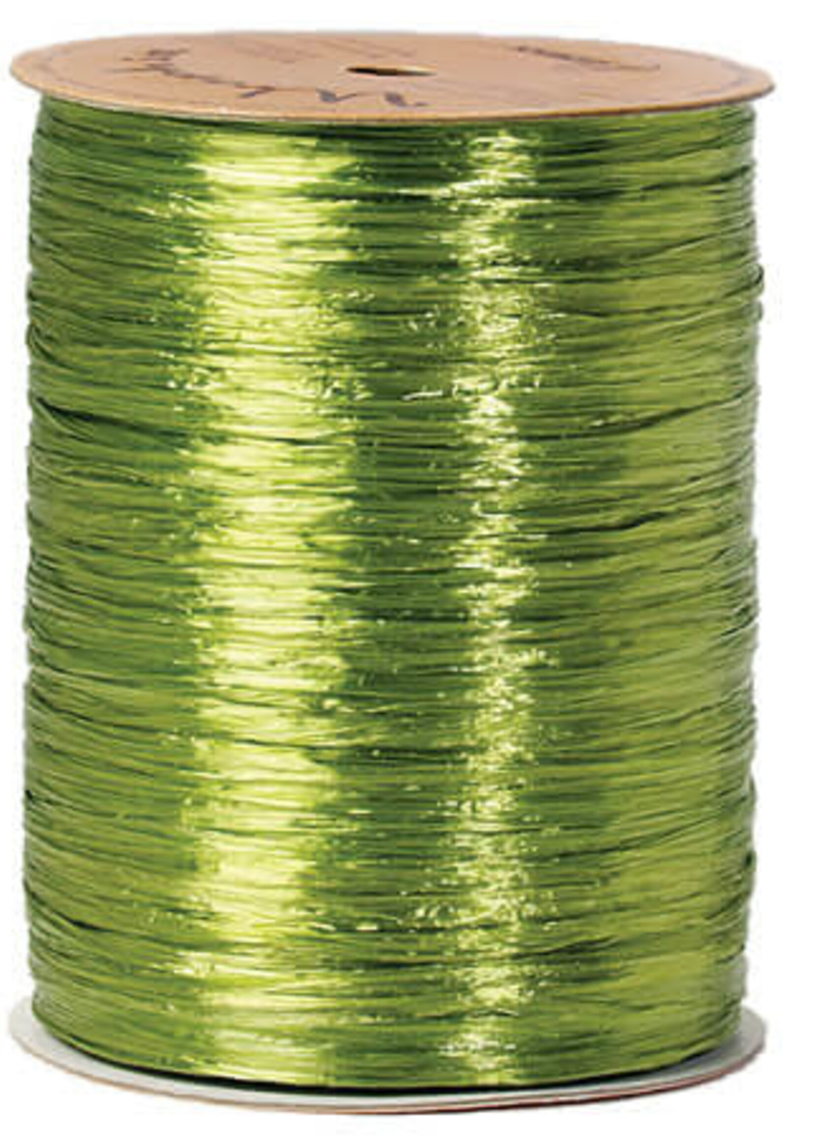 Pearlized Jungle Green Raffia