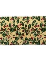 TAG Holiday Berries Coir Mat