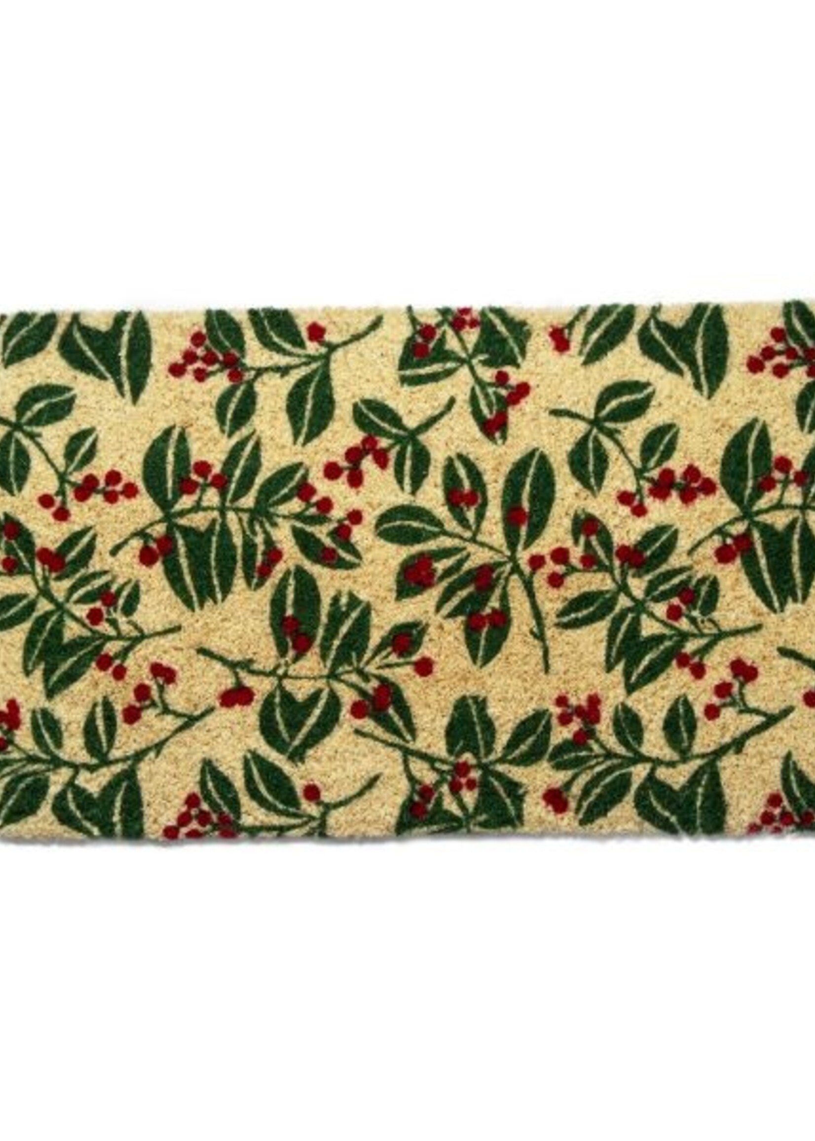 TAG Holiday Berries Coir Mat