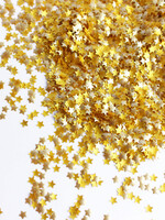 Sprinkle Pop Edible Gold Glitter Stars