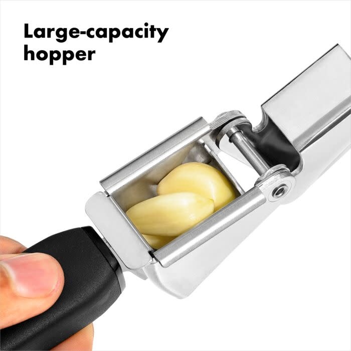 OXO Good Grips Large Capacity Garlic Press with Cleaner – Hemlock Hardware