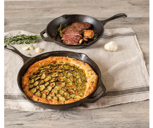 Lodge Chef Collection 2 Pc Set (10 & 12 skillet) - The Kitchen Table