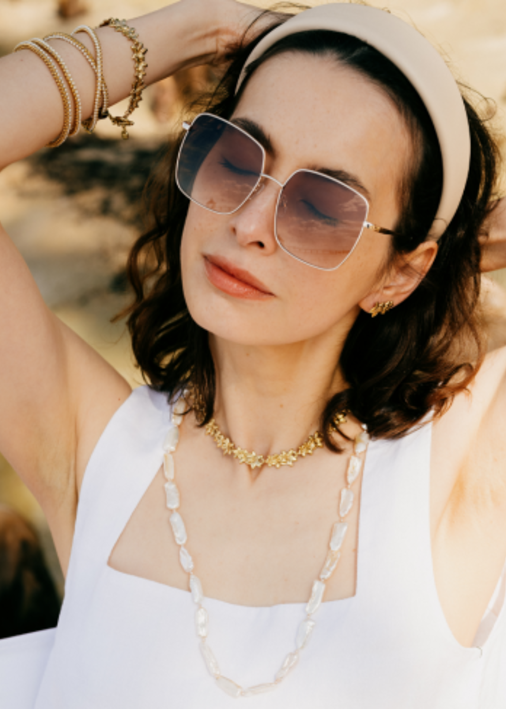 Mignon Faget Biwa Summer Brunch Pearls Retired