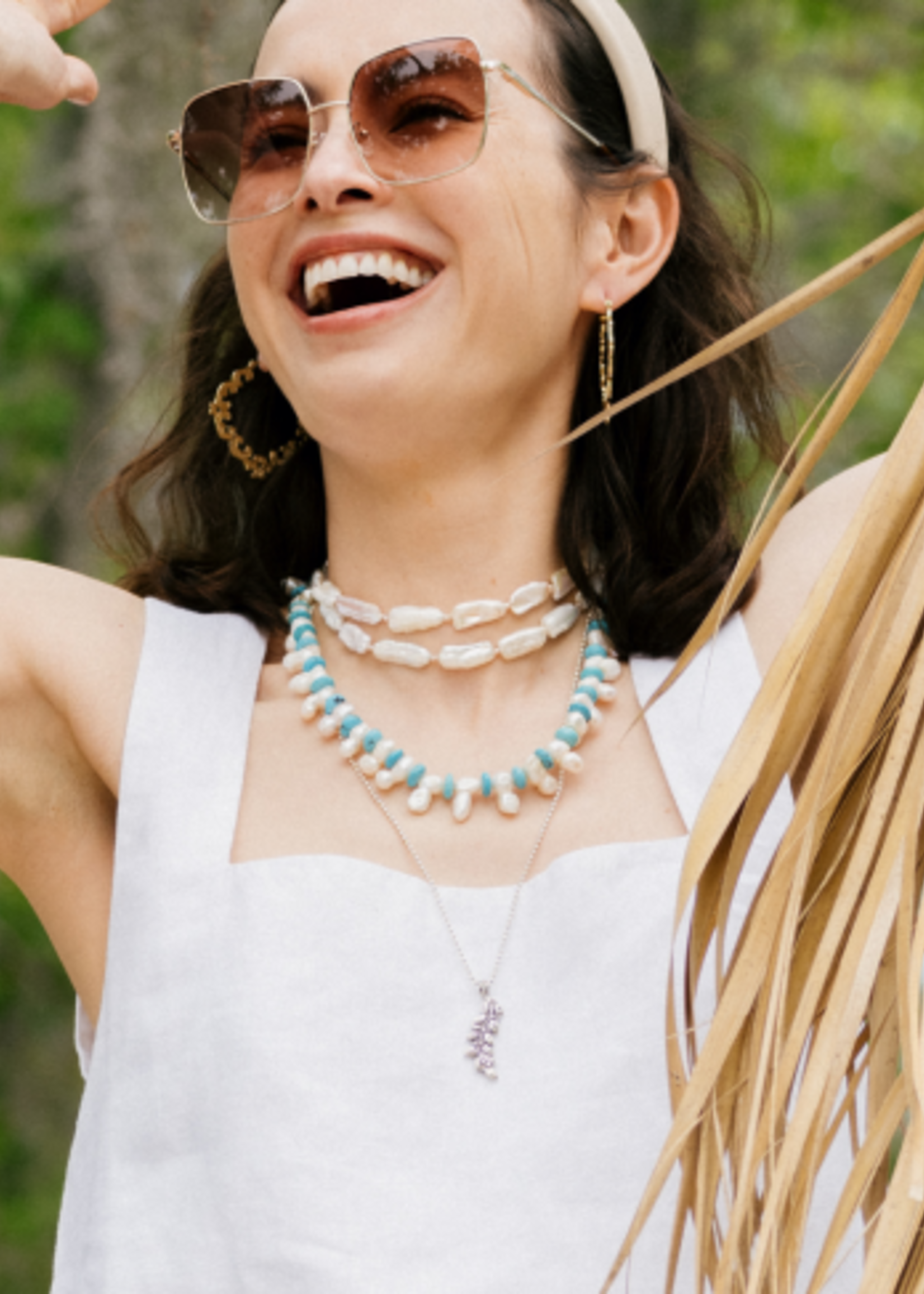 Mignon Faget Biwa Summer Brunch Pearls Retired