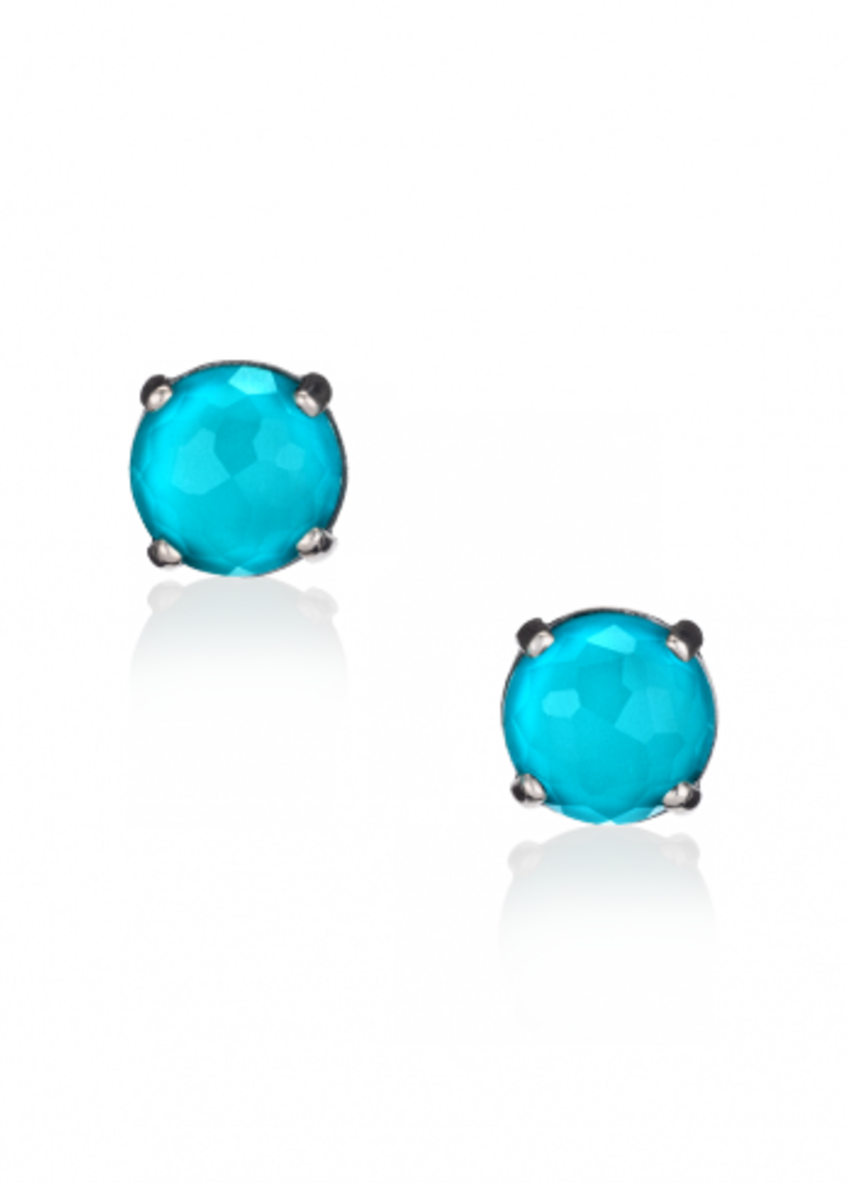 Mignon Faget Turquoise Doublet Stud Earrings