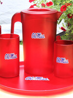 Bentley 16oz. Tumblers s/4 - Ole Miss Ruby