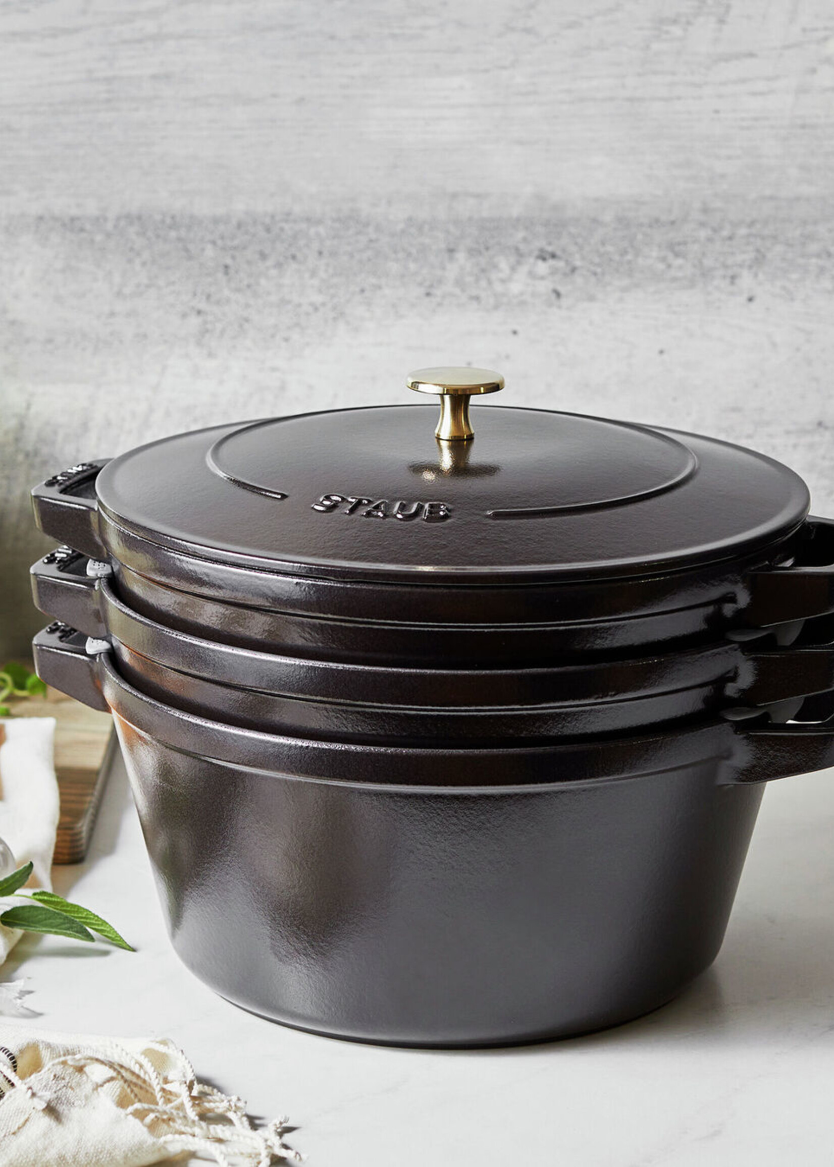 Staub Stackable 4-pc Set