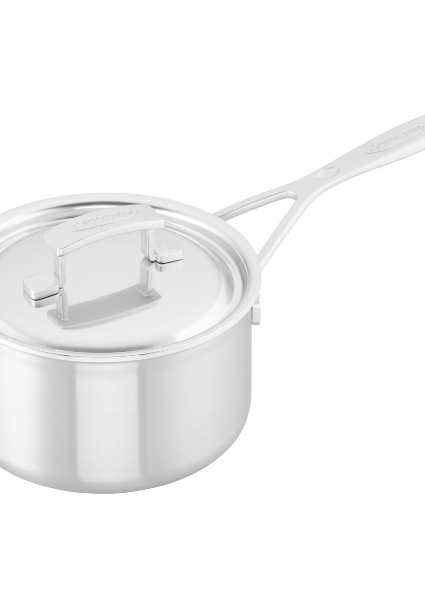 Demeyere Industry 5 Stainless Saucepan w/ Lid - 2-Qt.