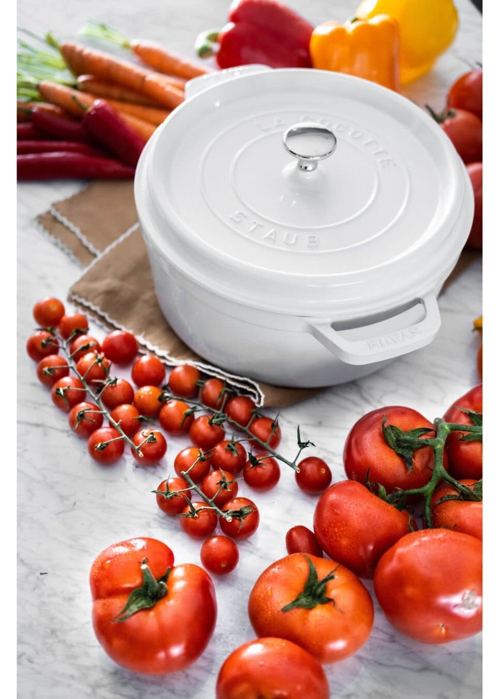 Staub Round Cocotte Dutch Oven - 7-Qt. Spring26