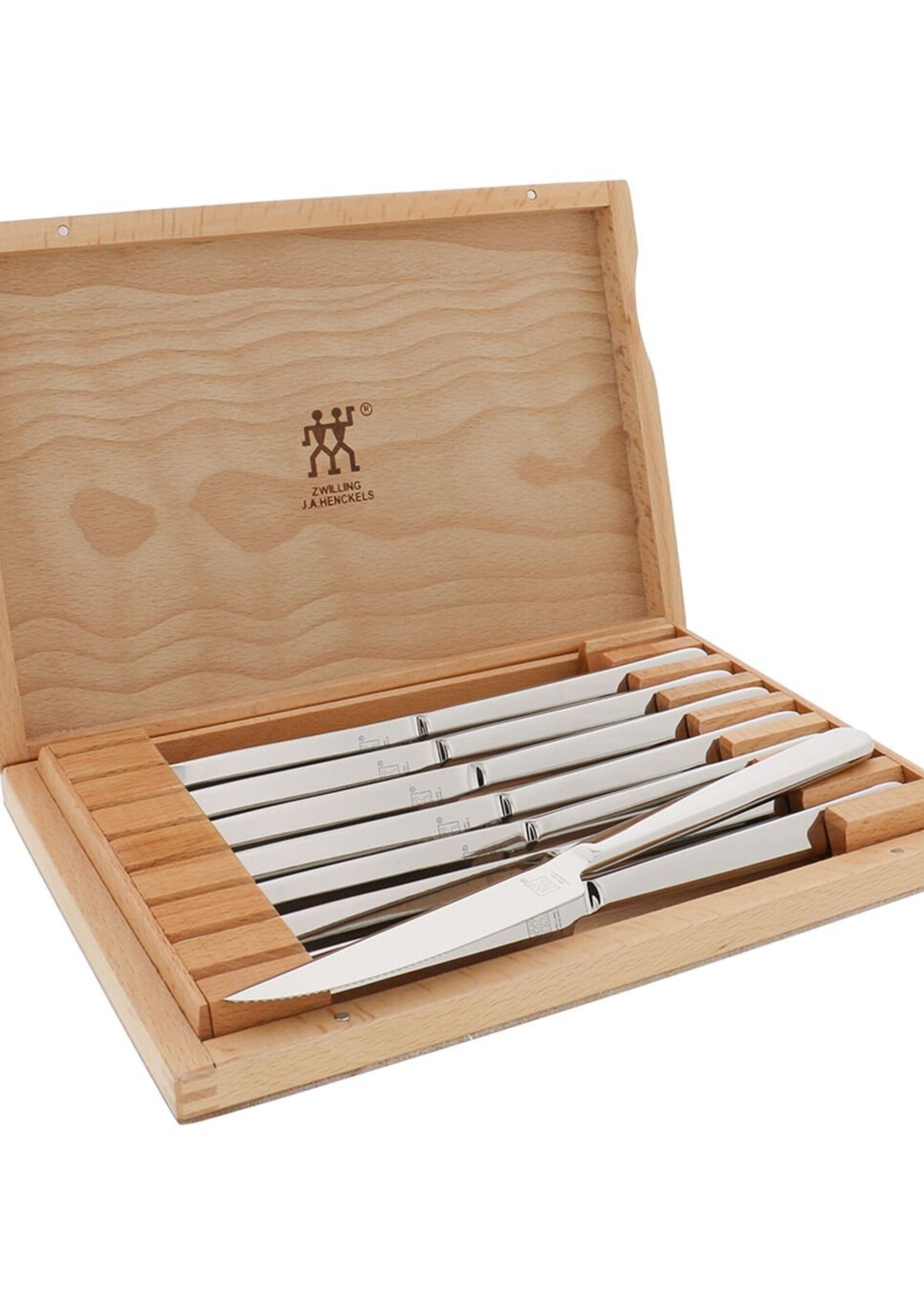 Zwilling Contemporary 8-pc Steak Knife Set w/ Wood Box  Zwillingfest Special