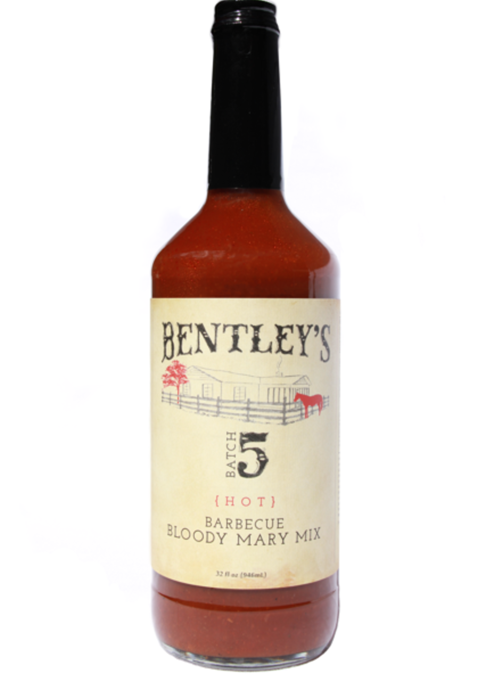 Bentley's Batch 5 Hot Barbecue Bloody Mary 32 oz.