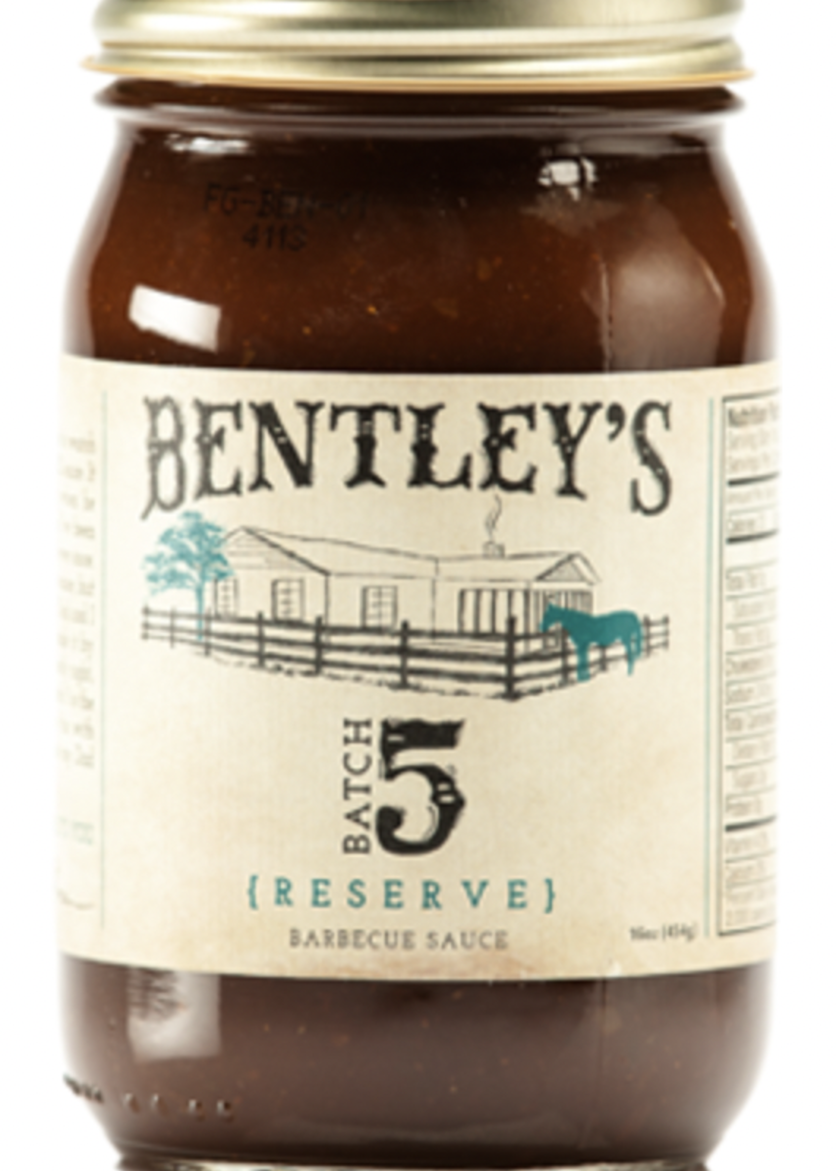 Bentley's Batch 5 Reserve BBQ Sauce