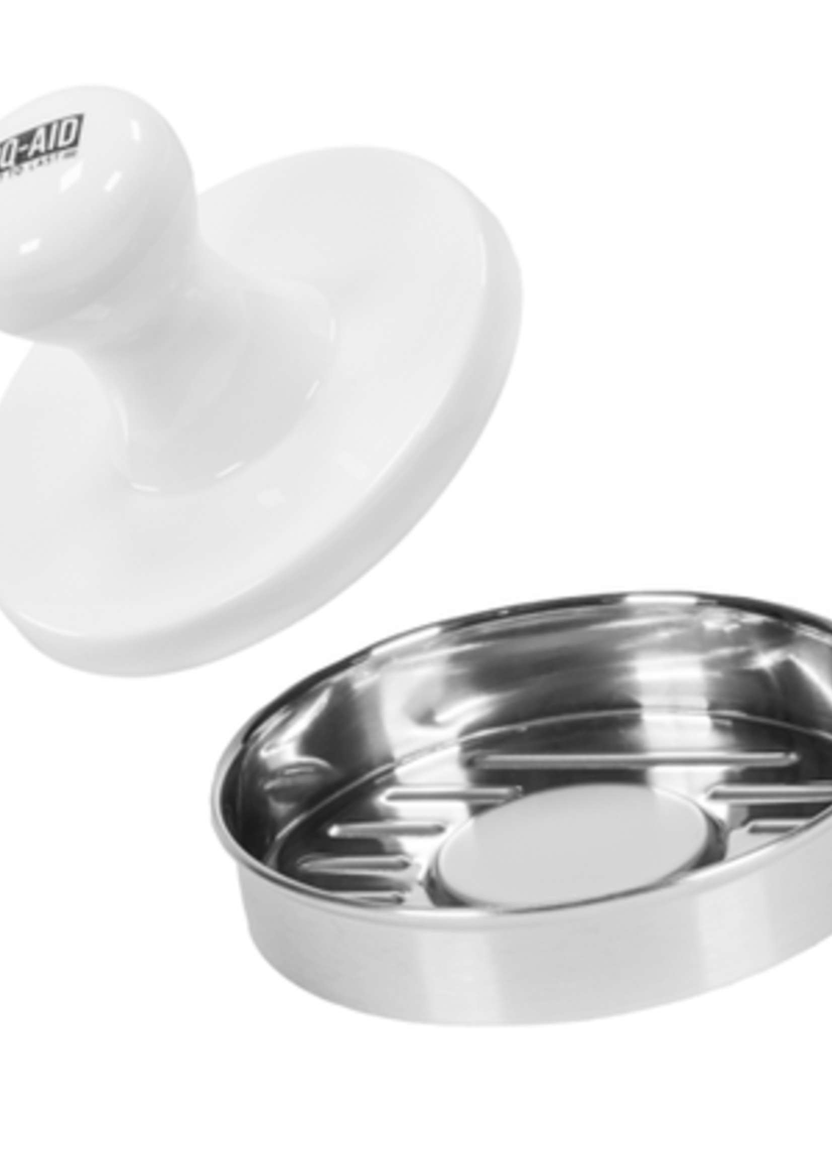 BBQ-AID Porcelain Burger Press