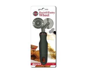 Pastry Ravioli Double Cutter Wheel Made of Stainless Steel with