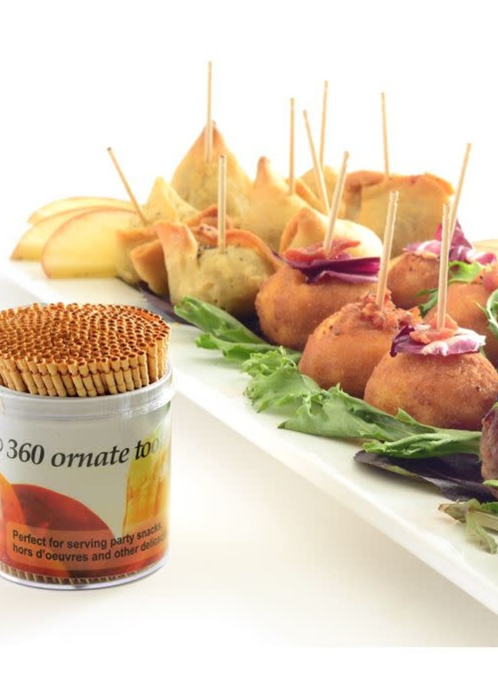 Ornate Wood Toothpicks