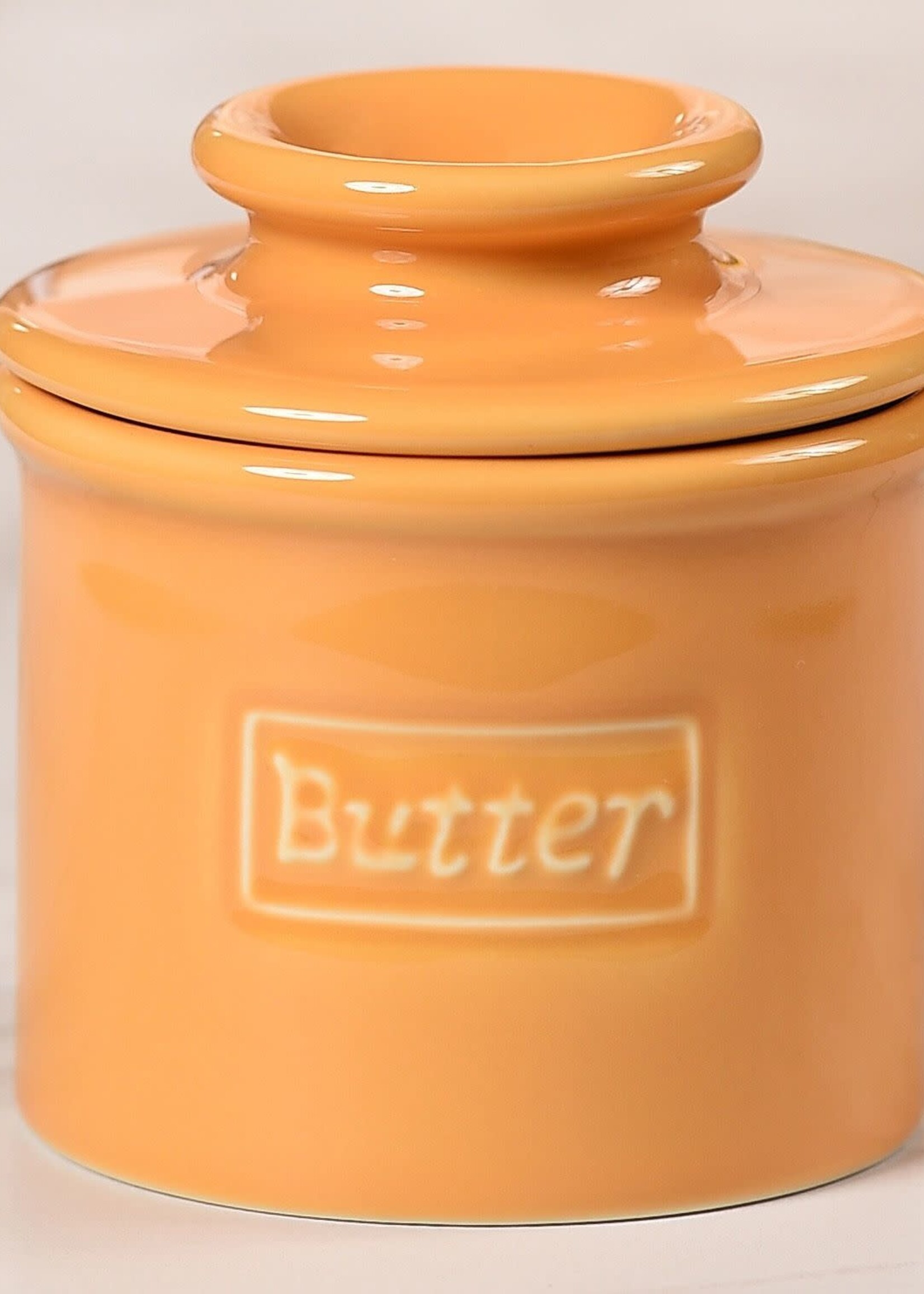 Butter Bell Cafe Retro Golden Yellow Butter Bell