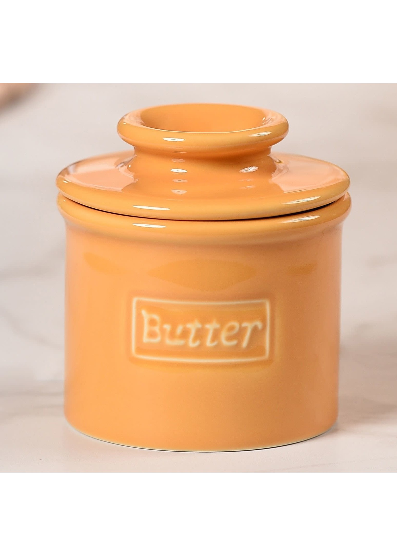 Butter Bell Cafe Retro Golden Yellow Butter Bell