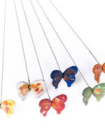 Annabelle Designs Copper Enamel Butterfly Stake