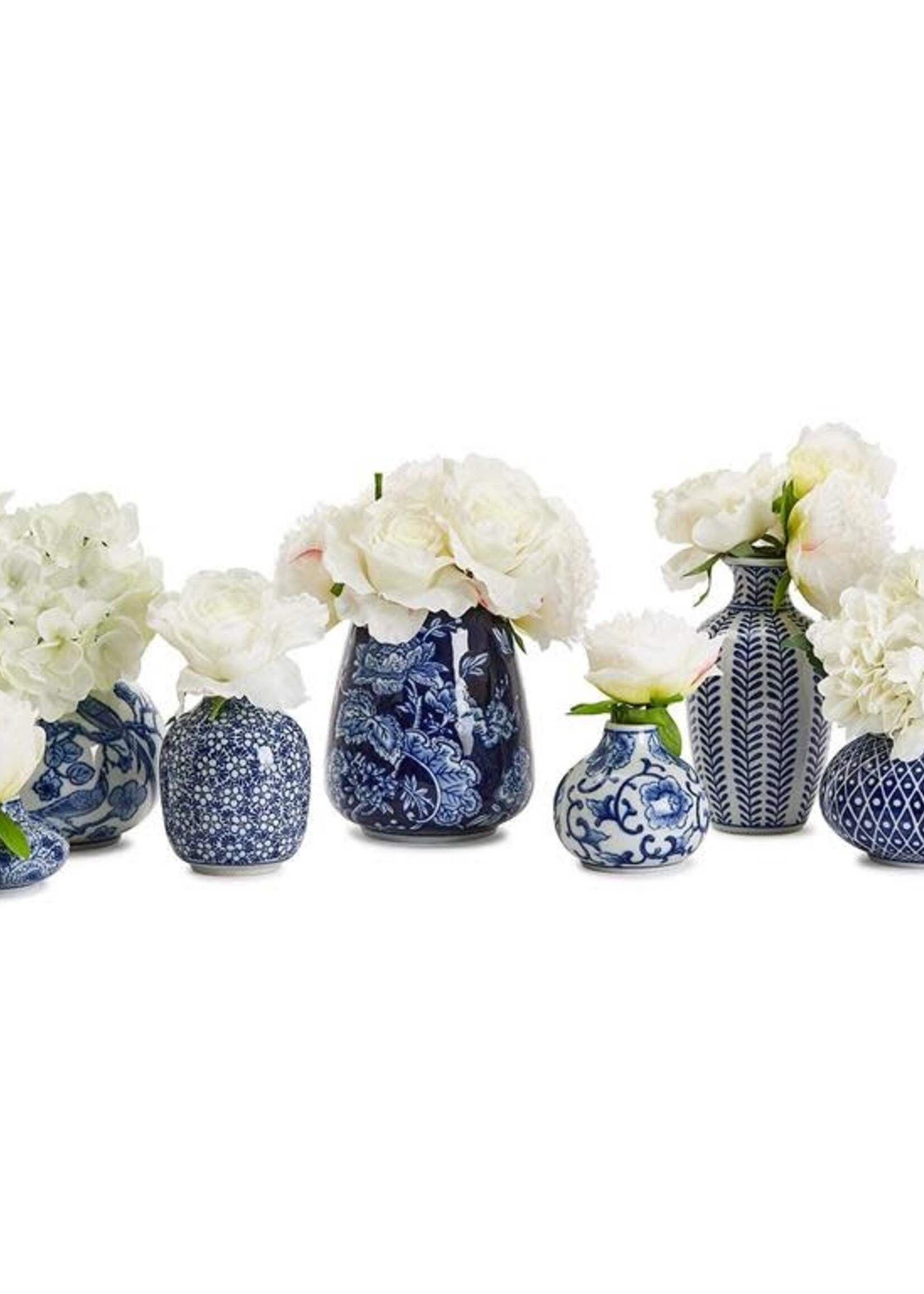Two’s Company Blue & White Vase 1