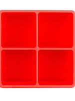 Red 2 Pack XL Cube Ice Tray
