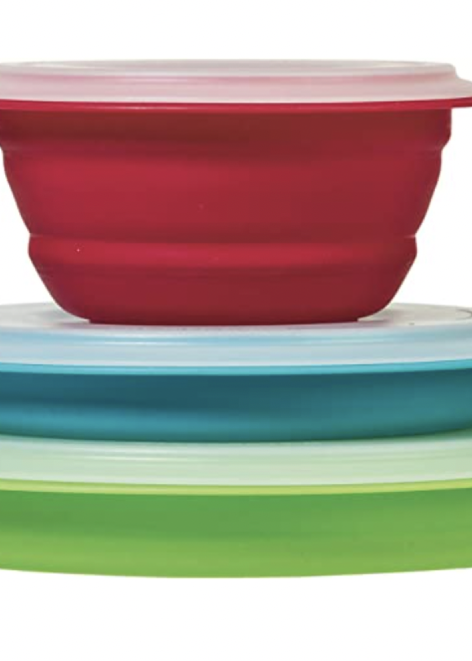 Progressive Collapsible Storage Bowls