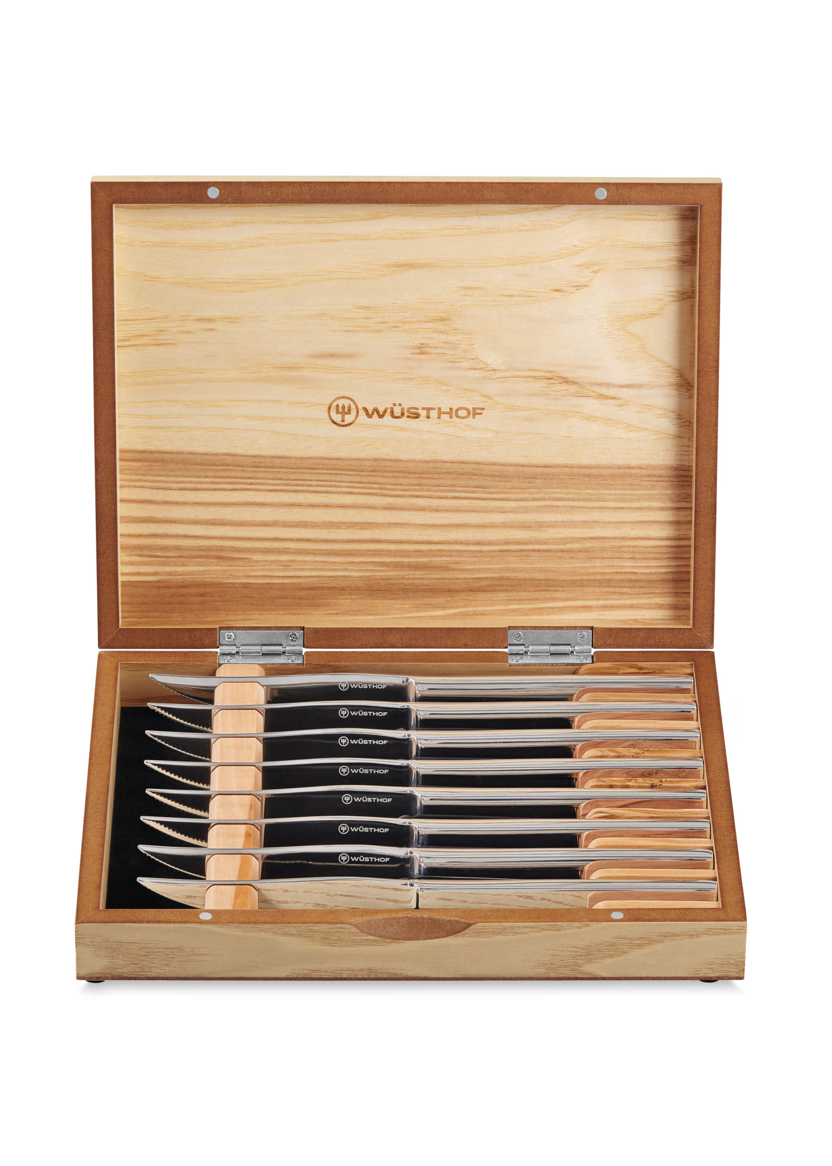 Wüsthof Steak Knife Set in Wooden Chest – The Kitchen