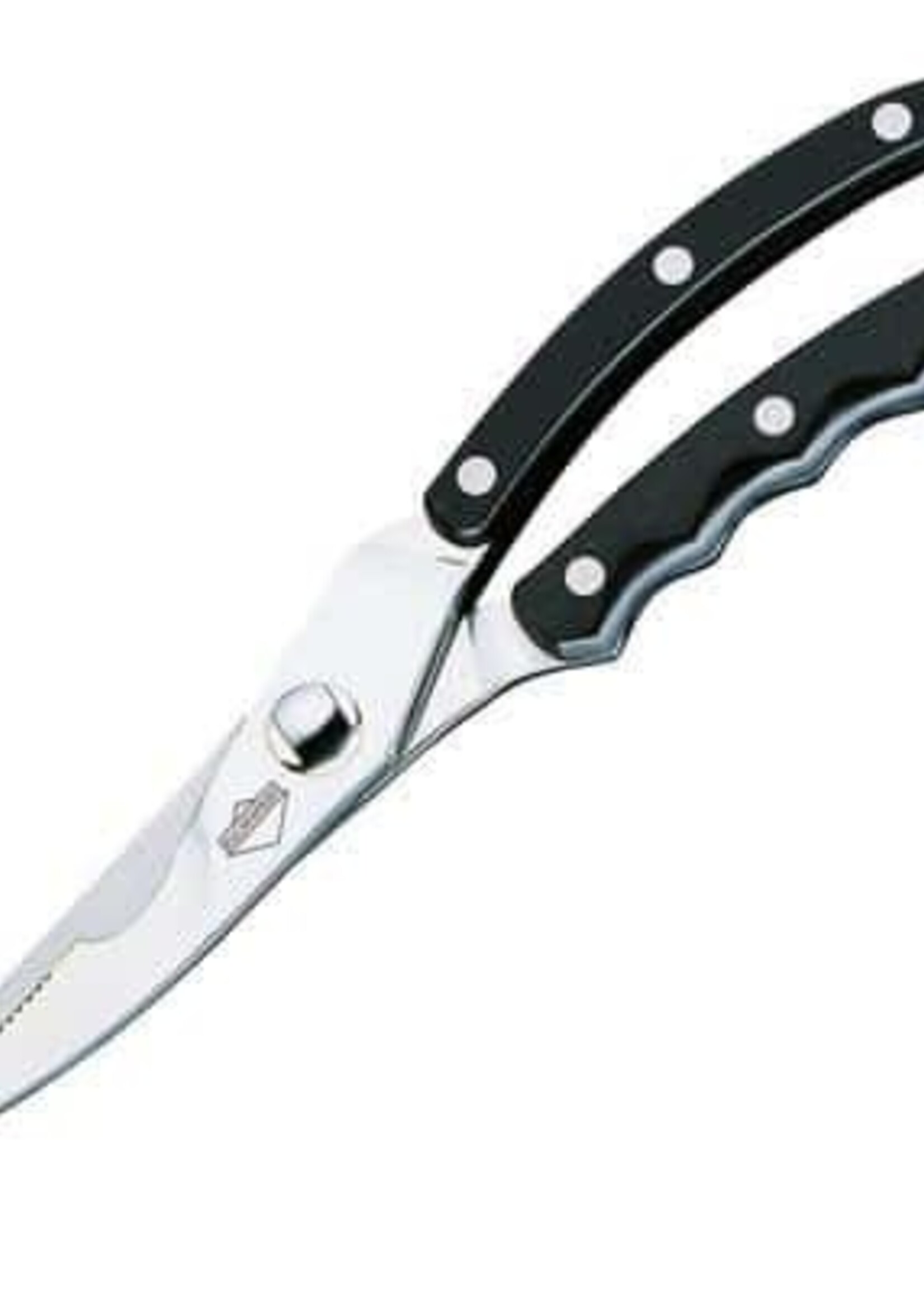 Poultry Shears  w/ Grooved Handle