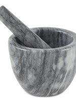 RSVP Grey Marble Mortar & Pestle