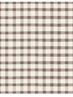 Hester & Cook Brown Painted Check Placemat Pad of 24