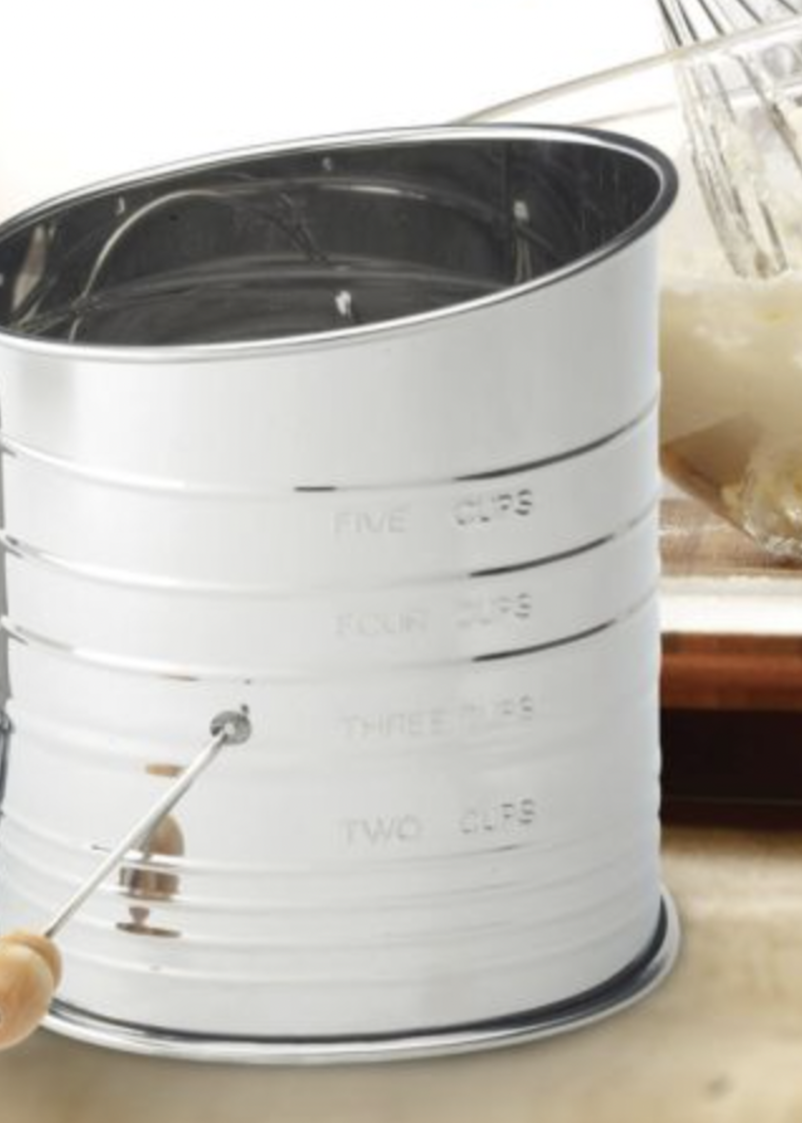 Hand Crank Sifter 5c.