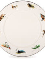 Golden Rabbit Dinner Plate : Fishing Fly