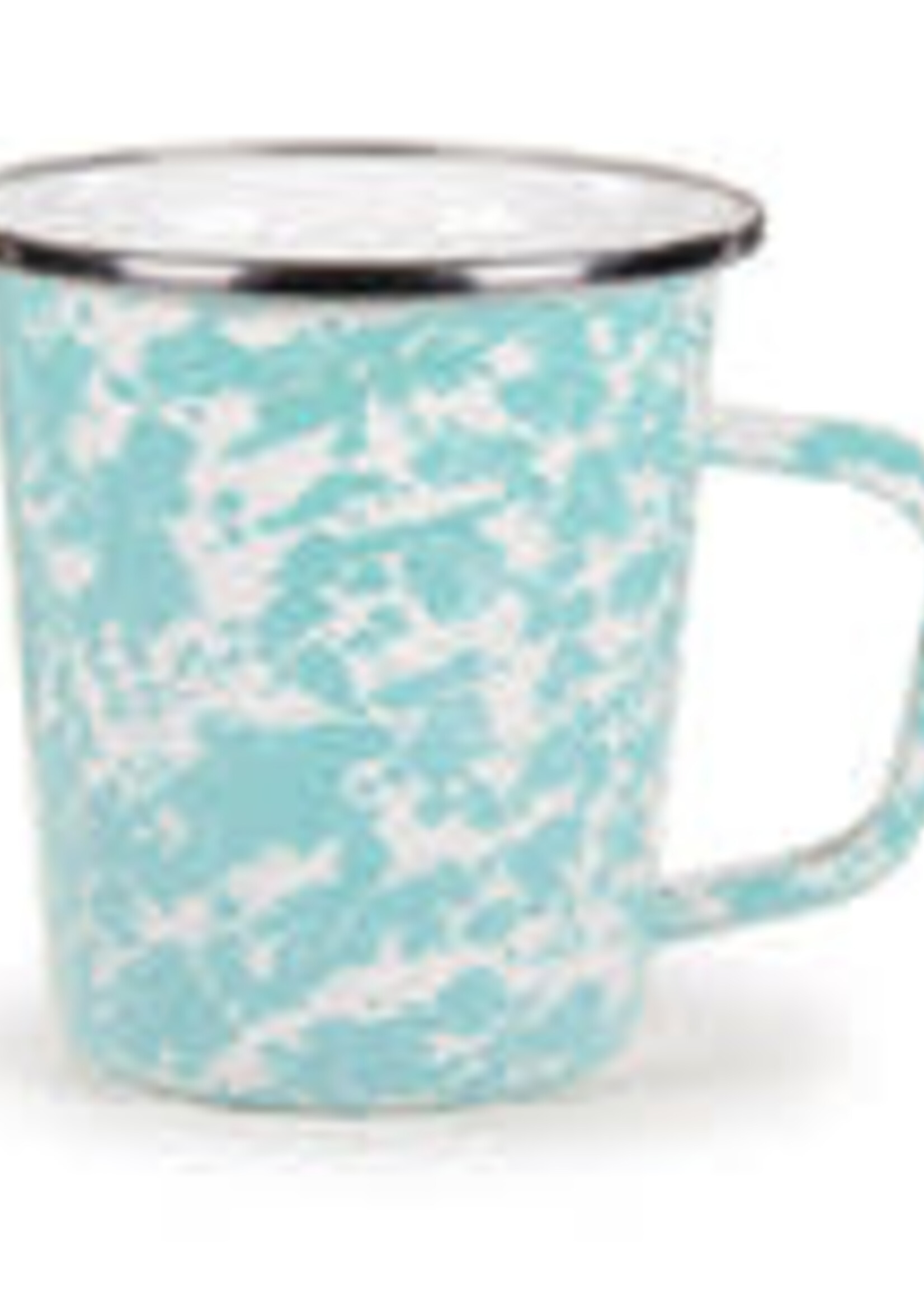 Golden Rabbit 12 oz. Mug : Sea Glass Swirl