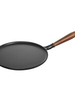 Staub Crepe Pan w/ Spreader & Spatula 12-inch Black Fall25