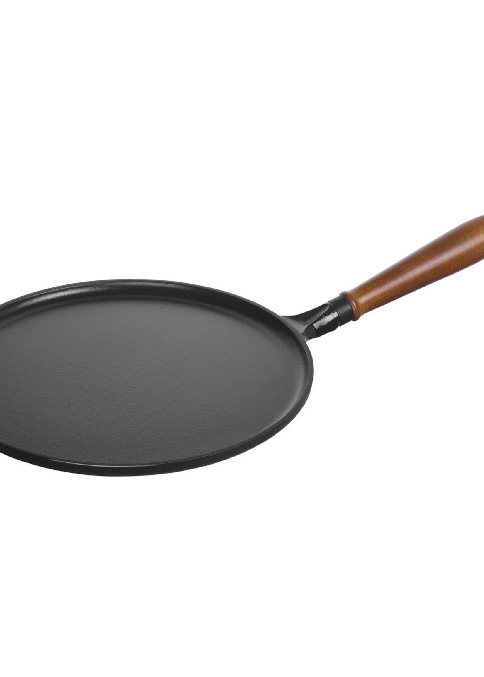 Staub Crepe Pan w/ Spreader & Spatula 12-inch Black Fall25