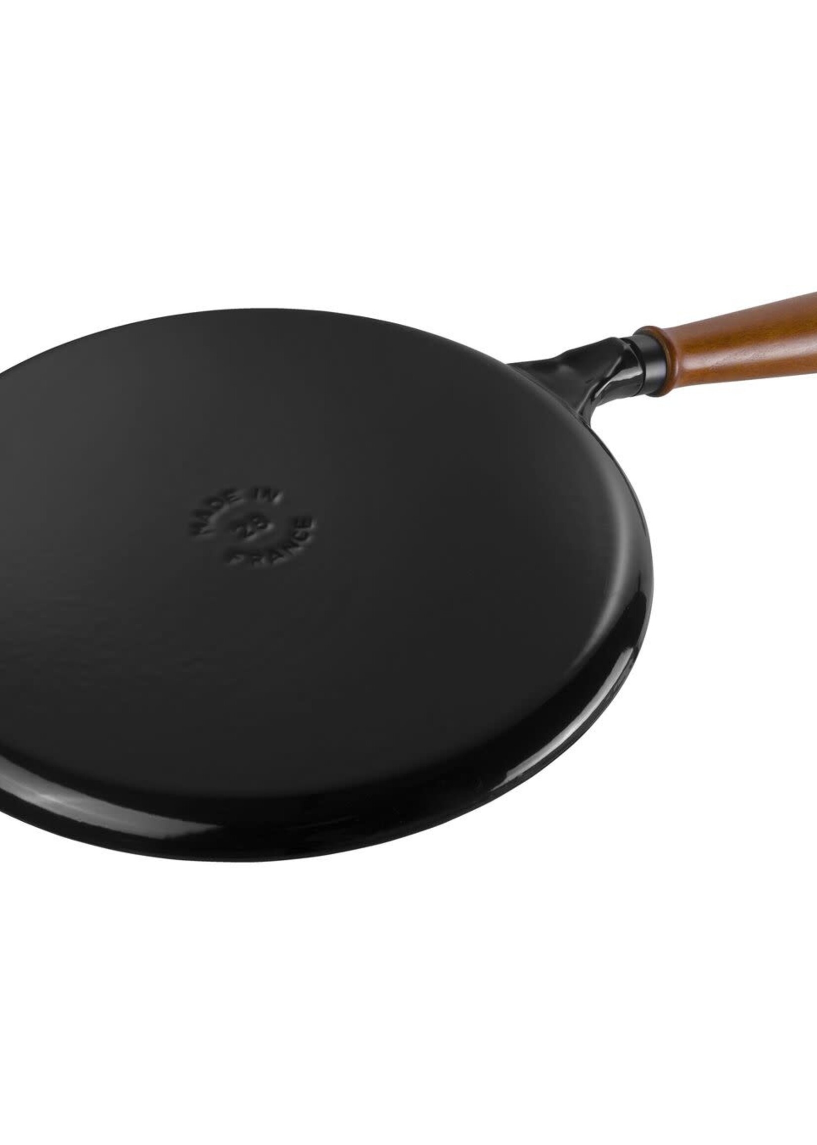 Staub Crepe Pan w/ Spreader & Spatula 12-inch Black Fall25