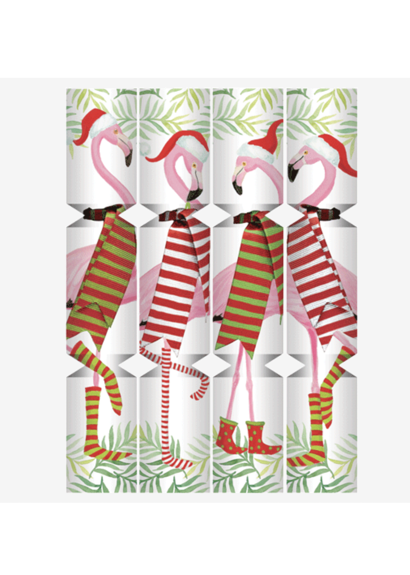 Casapari Christmas Crackers : Christmas Flamingos