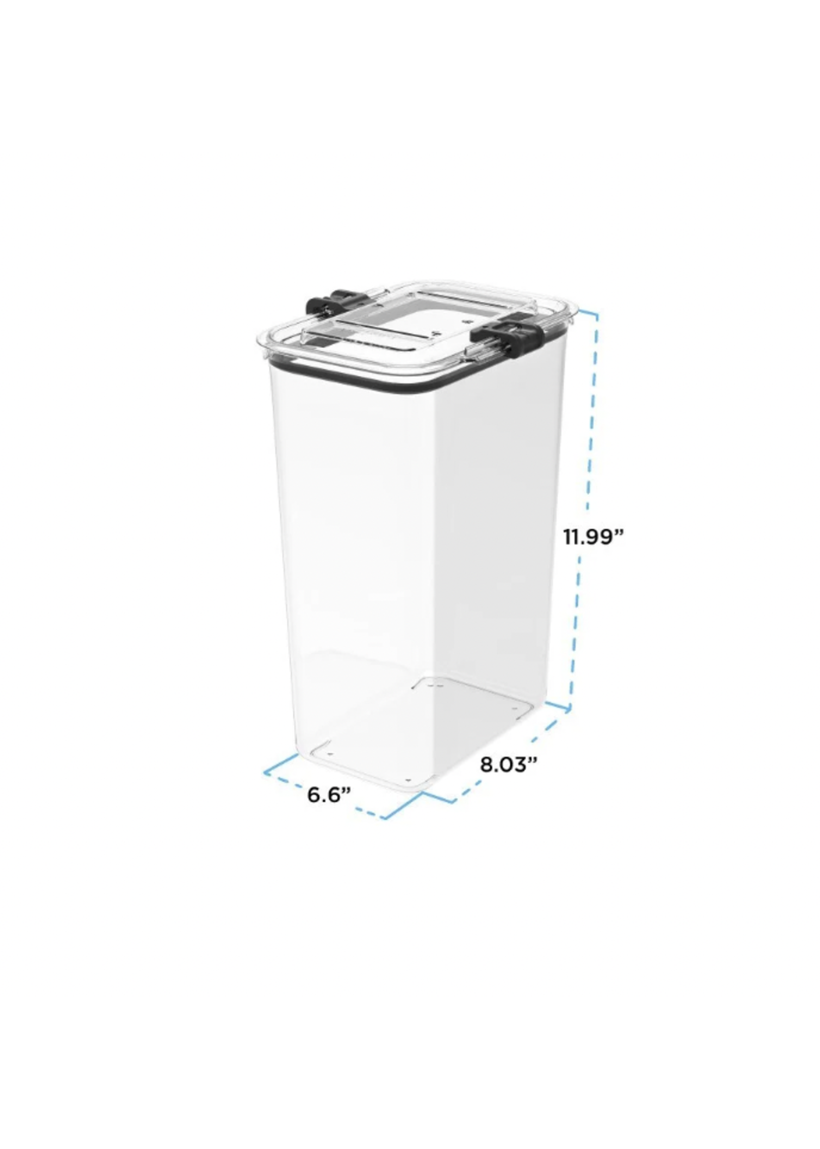 tall plastic storage container