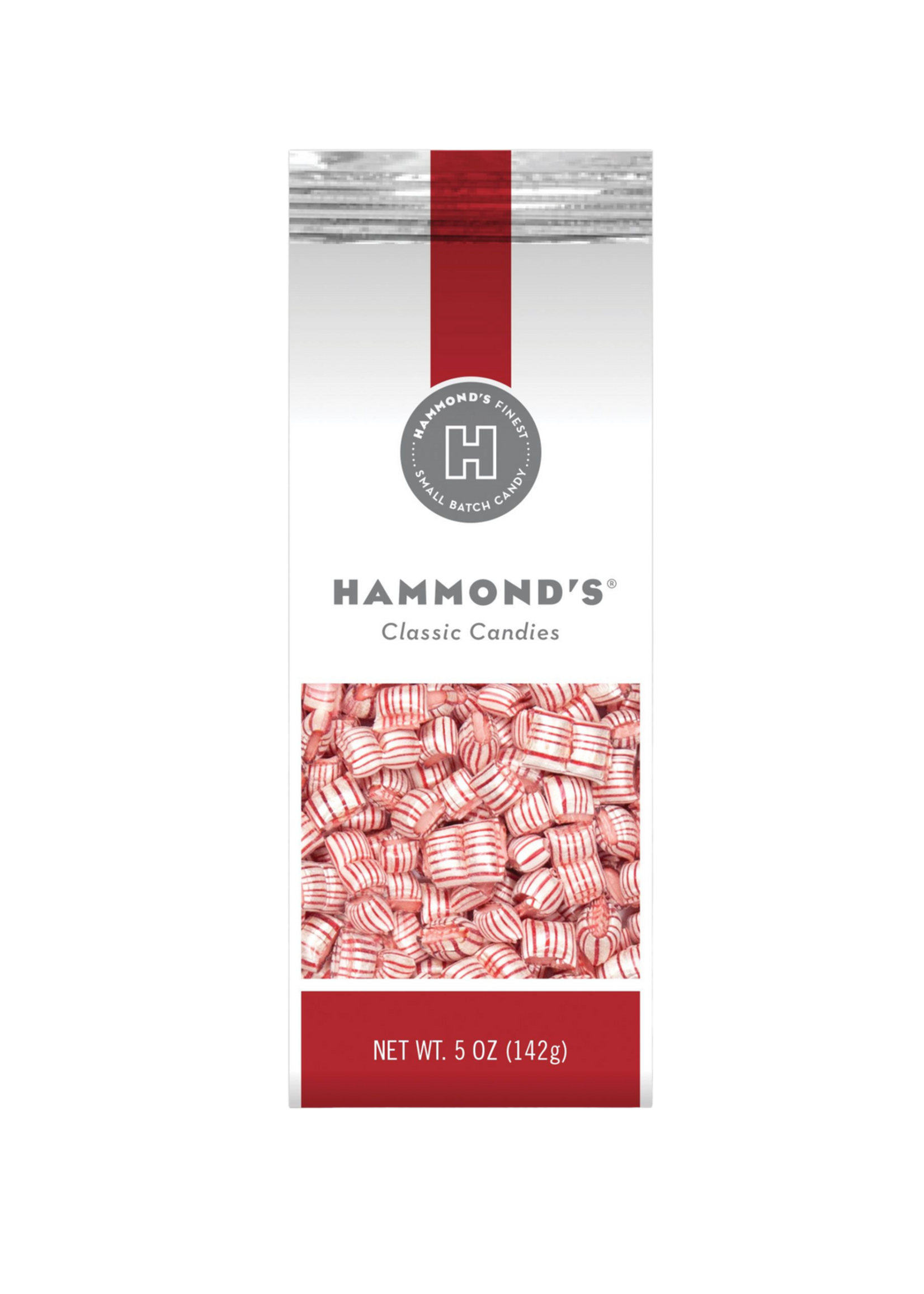 Hammond's Peppermint Pillows Holiday Red