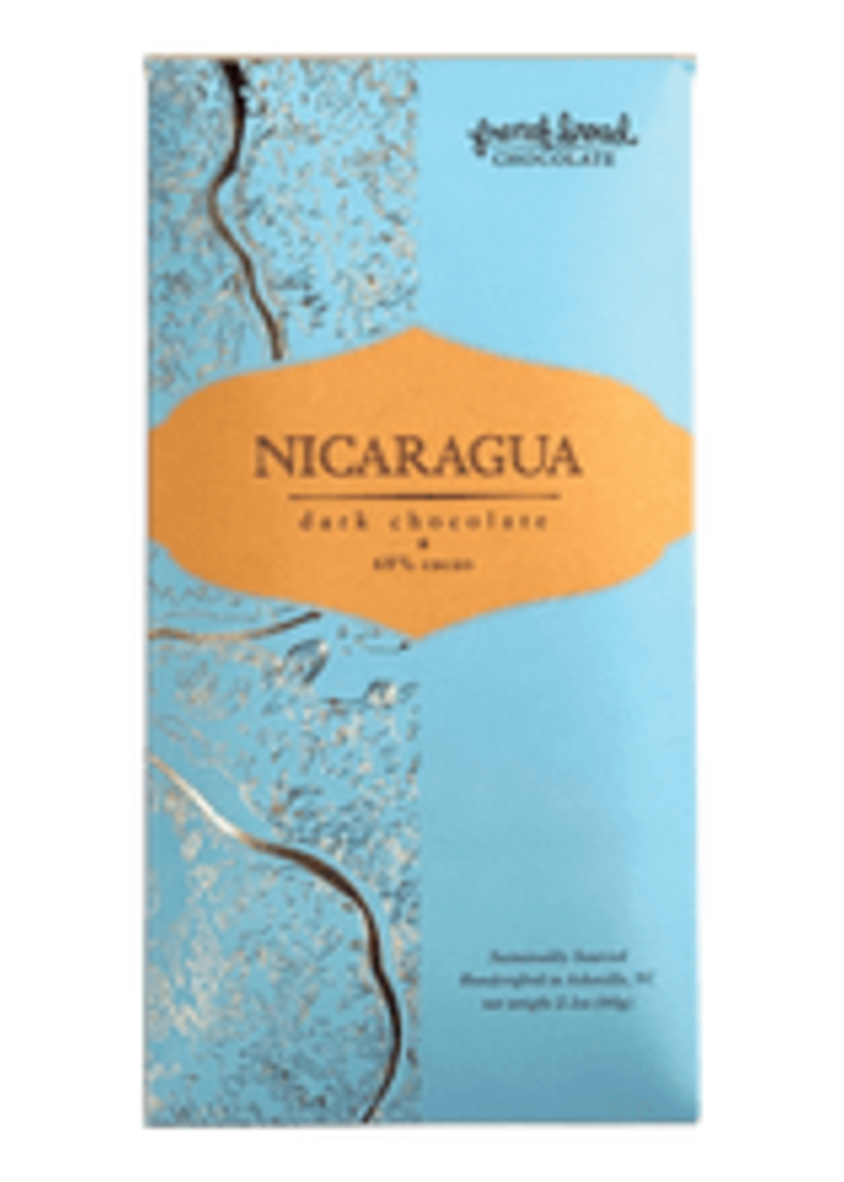 French Broad Chocolates 28g Nicaragua Origin Dark Chocolate Bar