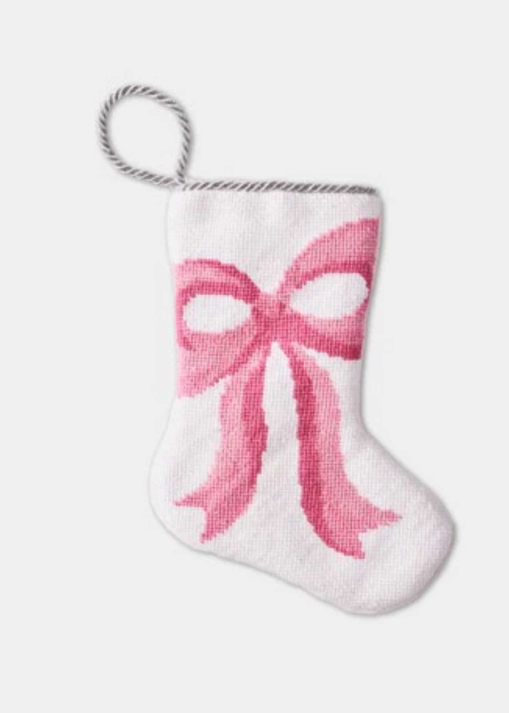 Bauble Stockings A Pretty Pink Bow (Hazen)