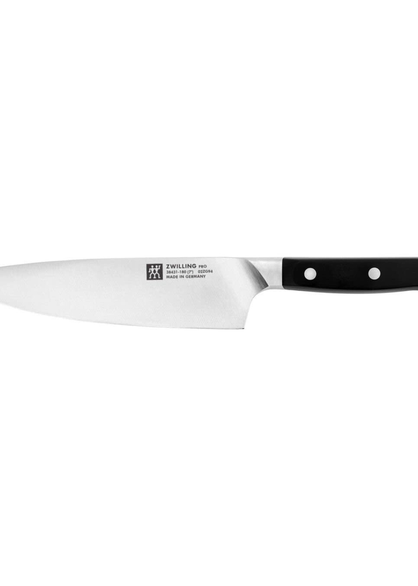 Zwilling Pro 7" Slim Chef's Knife Kicker